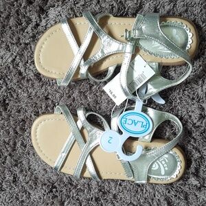 Girls sandals size 2 youth